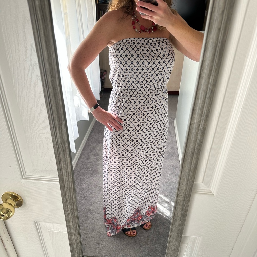 2 for $13 Almost Famous maxi dress medium
